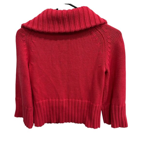 George NWT Ladies Melon Delight Shawl Collar Knit Cardigan With Buttons Sz XS - Picture 2 of 10